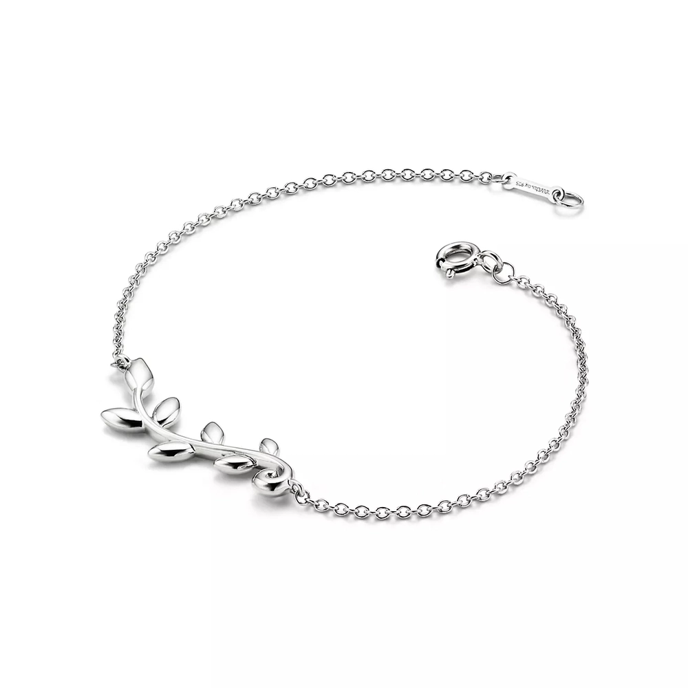Браслет из серебра💙Tiffany, Оливковая ветвь 🌿В наличии