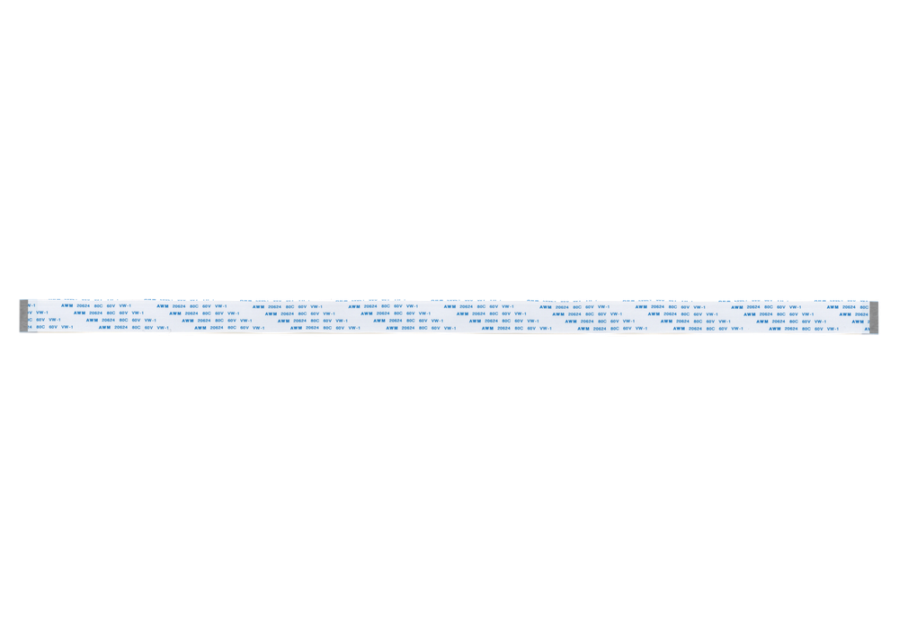 Шлейф 30 pin, 40 см, шаг 0.5 мм FFC, прямой А