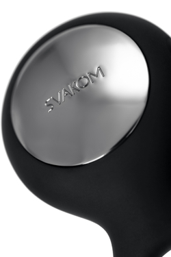 Виброкольцо Svakom Tyler, силикон, черный (в пакете)