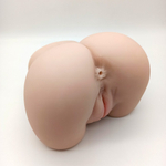 Мастурбатор реалистичный вагина и анус телесный 20 см