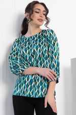 Блуза Мечта сезона (изумруд) Б12908-16М LT Collection