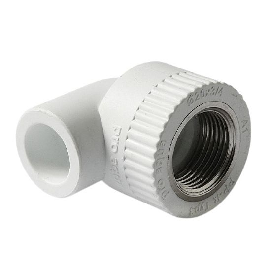 Угольник комбинированный Pro Aqua 20х1/2" ВР с внутренней резьбой полипропиленовый