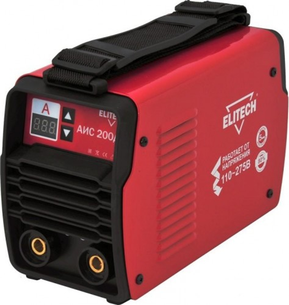 Сварочный инвертор ELITECH АИС 200ДК мма 192065