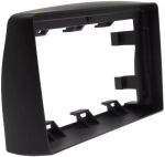 Магнитола для Toyota Land Cruiser 100 1998-2002 (три крутилки климата) - Carmedia OL-9424 QLed+2K, Android 12, TS10,  CarPlay, 4G SIM-слот