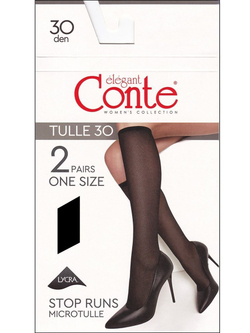 CONTE TULLE 30 (гольфы женские 2 пары)