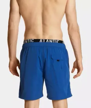 Пляжные шорты мужские Atlantic KMB-200, голубые