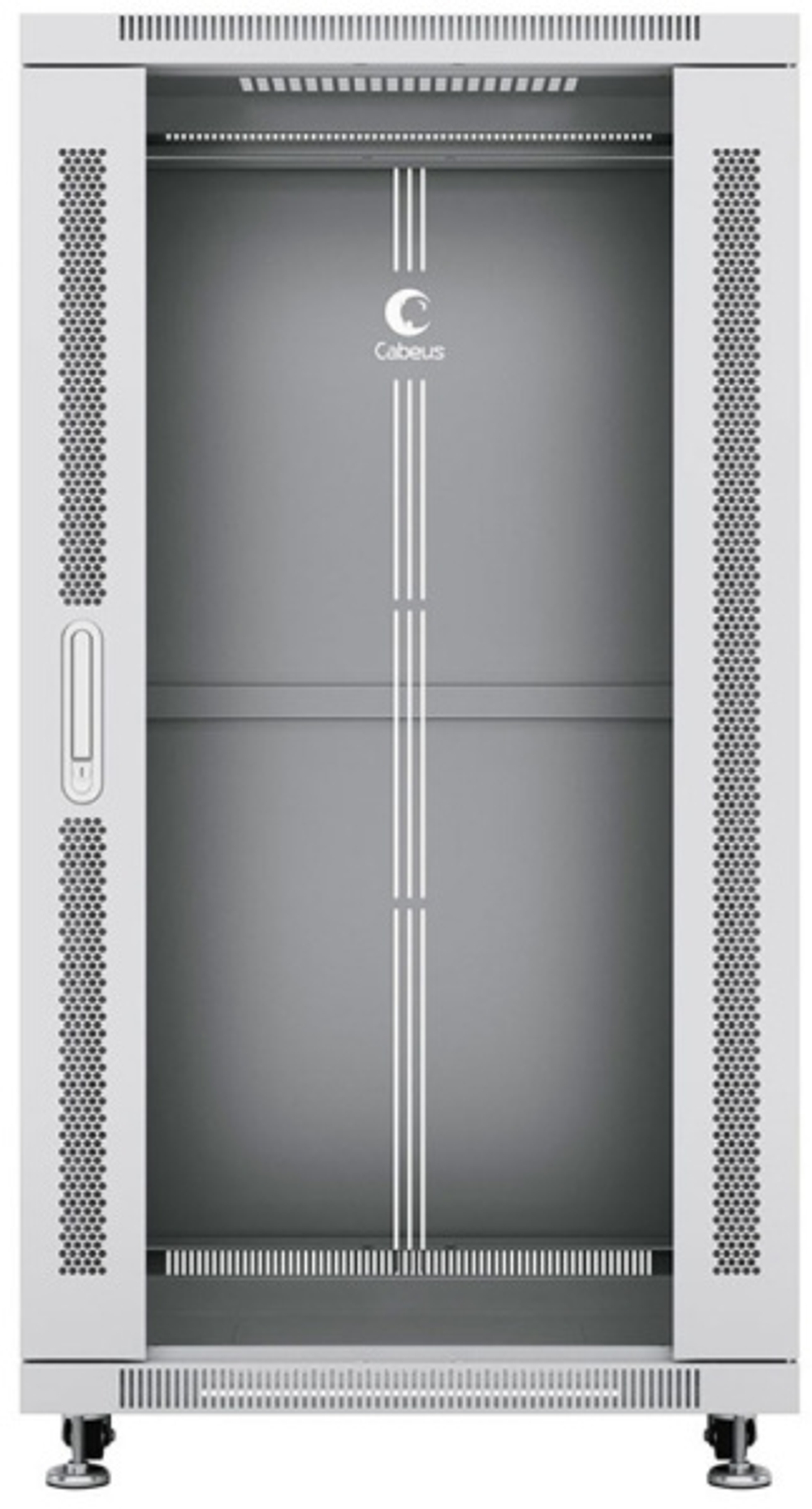 Шкаф напольный 19", 18U Cabeus SH-05C-18U60/60