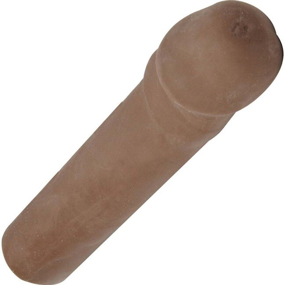 Насадка удлиняющая и утолщающая пенис Penis Extension 1.5'' (Цвет: мулат)