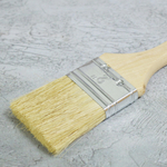 Кисть плоская 2" 50мм искусственная щетина, деревянная ручка