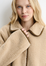 Дубленка Тэдди Элит бежевый