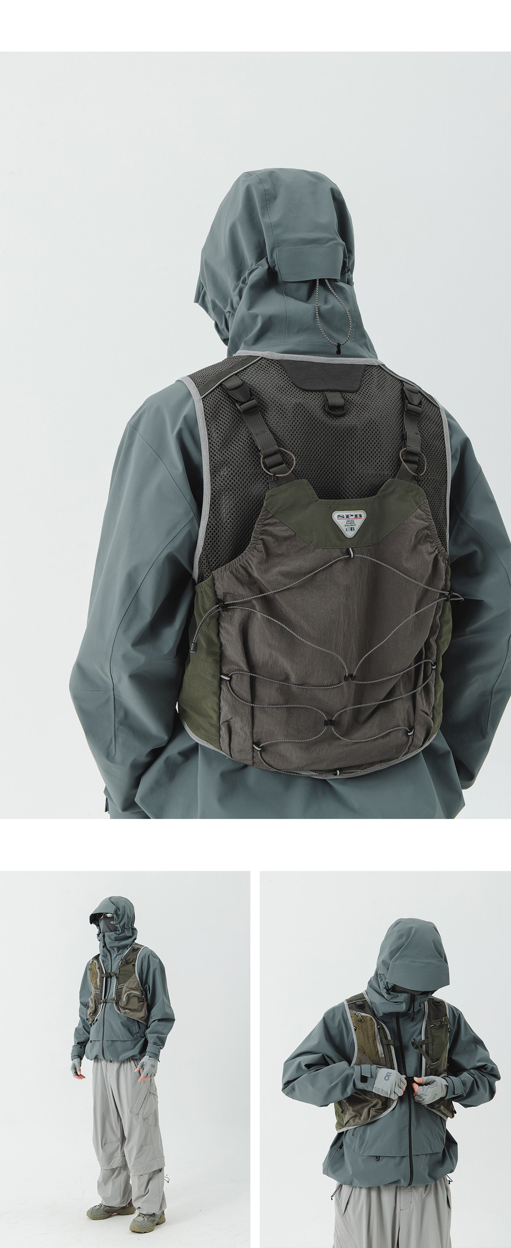 Жилет Nothomme BlueMonte Reflective зеленый