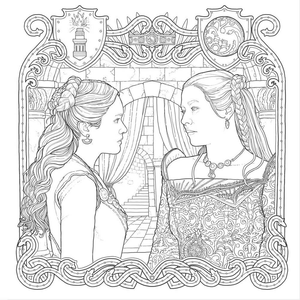 House of the Dragon: The Official Coloring Book