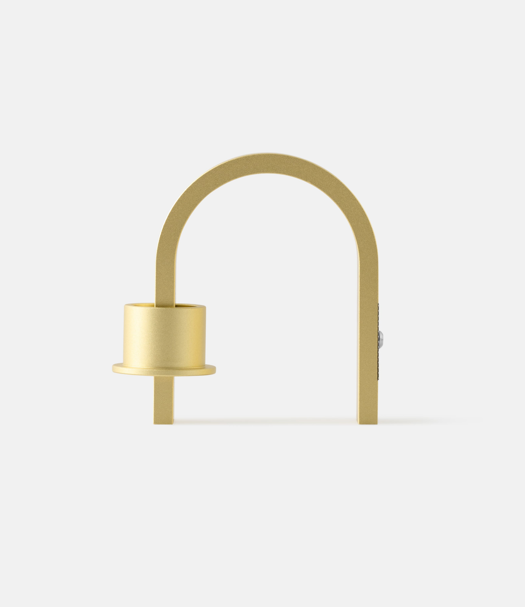 Andhand Hoop tape dispenser Gold Lustre — держатель для скотча из аллюминия