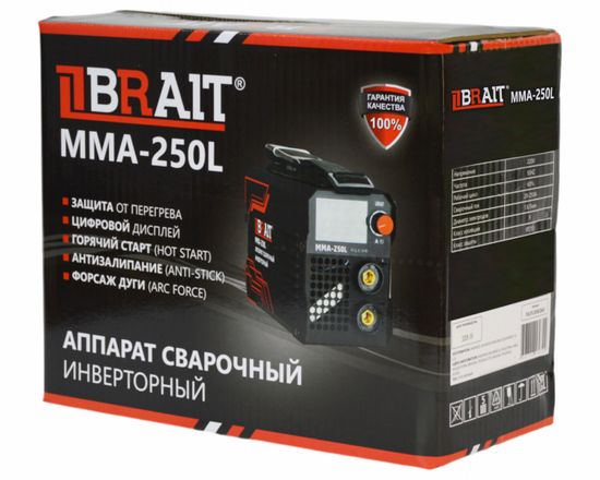 Сварочный инвертор BRAIT MMA-250L