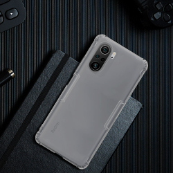 Прозрачный силиконовый чехол Nillkin Nature для Xiaomi Poco F3 / Mi 11i