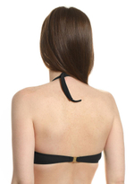 Раздельный купальник Valery: лиф-фашия и высокие плавки (Размер: B/XL) (Цвет: черный)