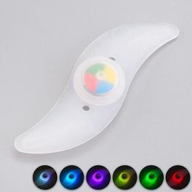 Фонарь велосипедный на спицы / Подсветка для колес  1 шт. CR2032, 3 х 13 см