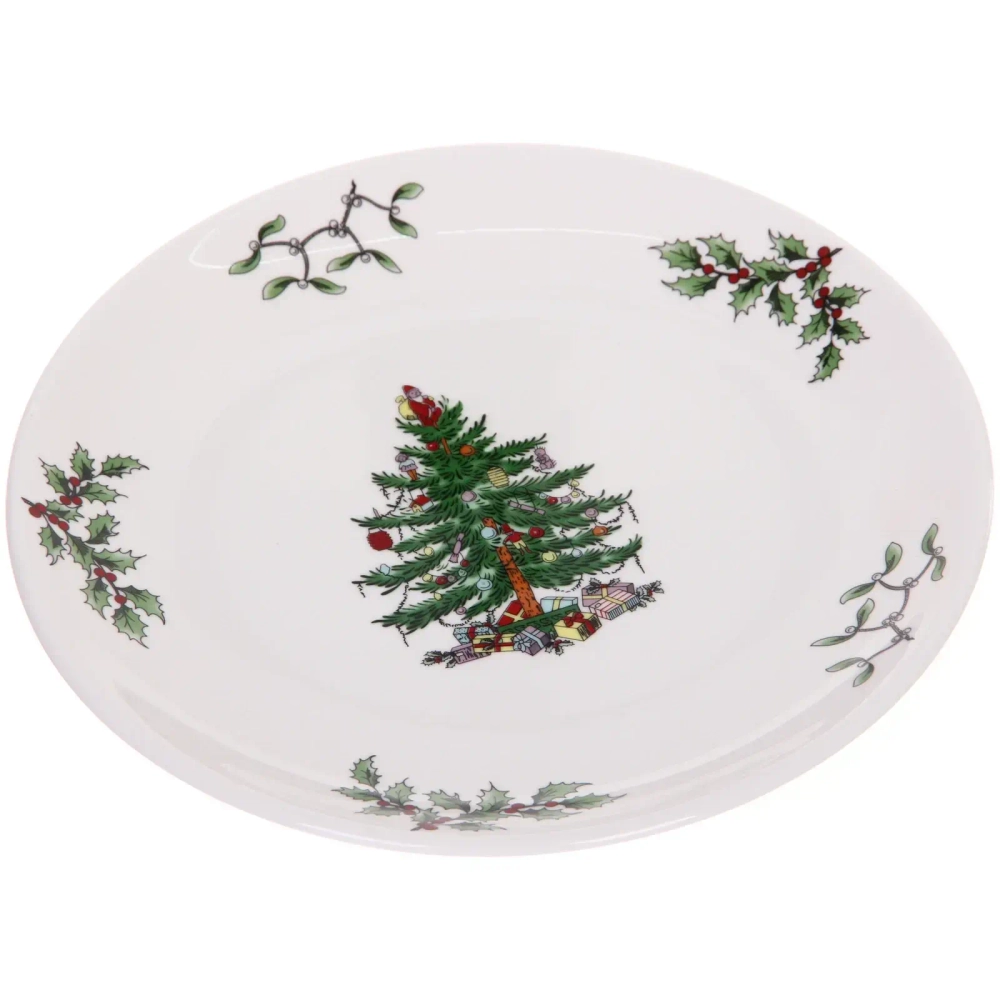 Тарелка керамическая «Ёлочка» 23*2см