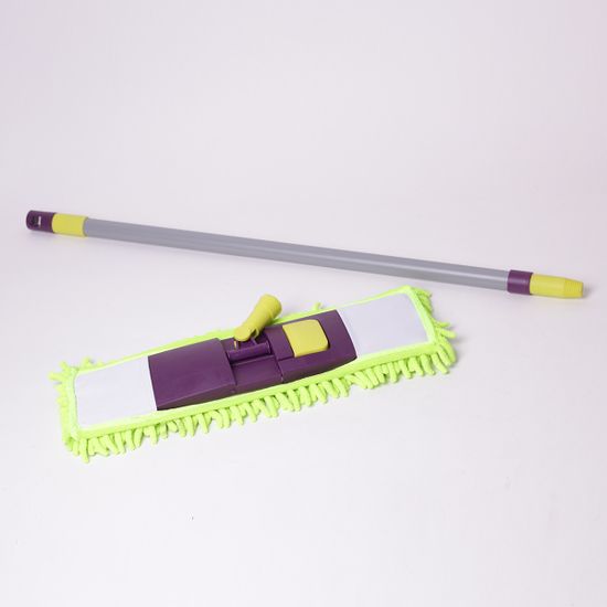 Полотер с основанием 40х14.5 см, насадкой из микрофибры и телескопической рукояткой 120 см Valsar