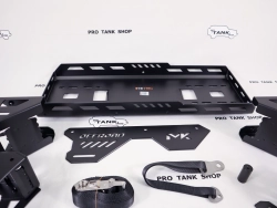 Площадка на 5-ое колесо MEIKA (AK1) с лесенкой MEIKA (AK11) и боковым креплением MEIKA(AK12)