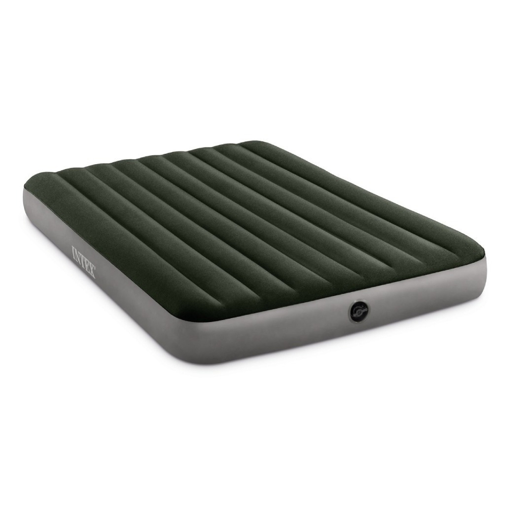 Матрас надувной Intex, 203х152х25 см, 64109, б/насоса, флок, 272 кг