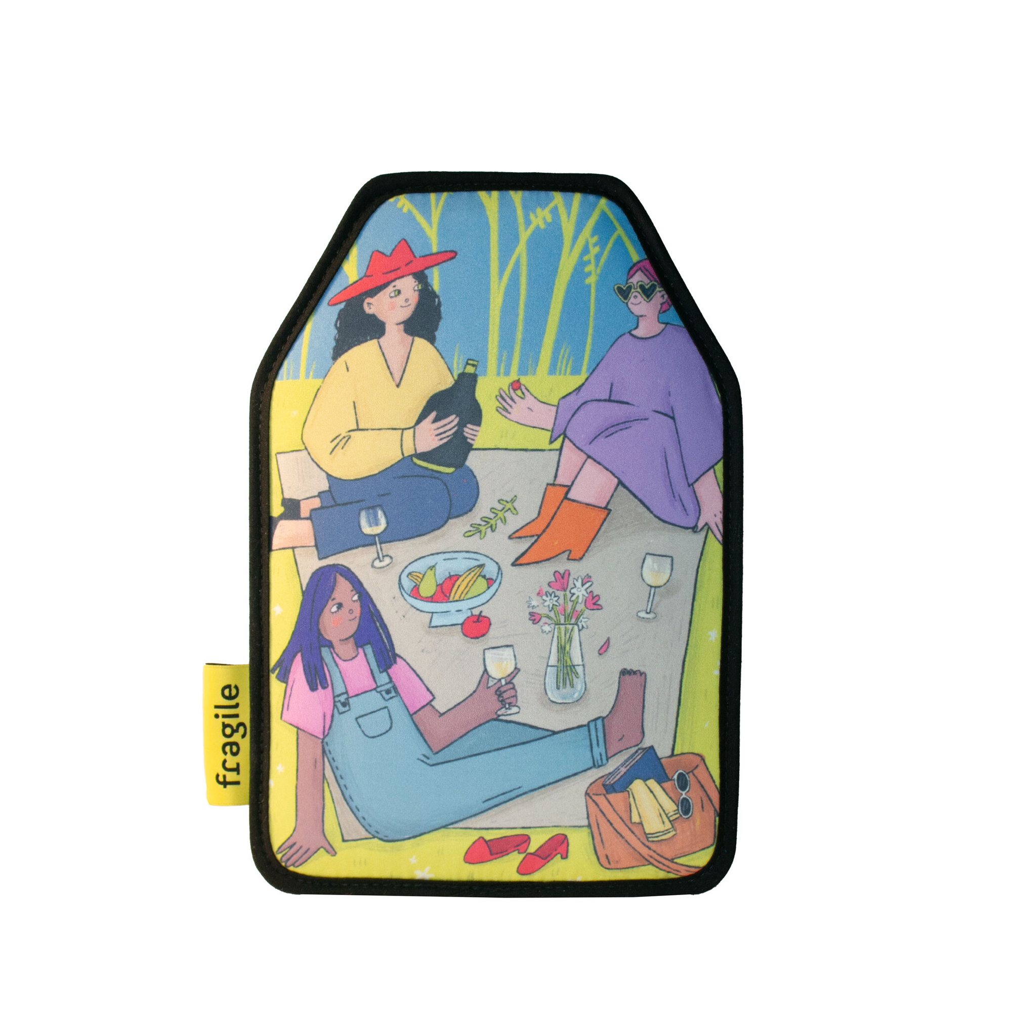 Охлаждающий футляр для бутылки объемом 750мл «Пикник»