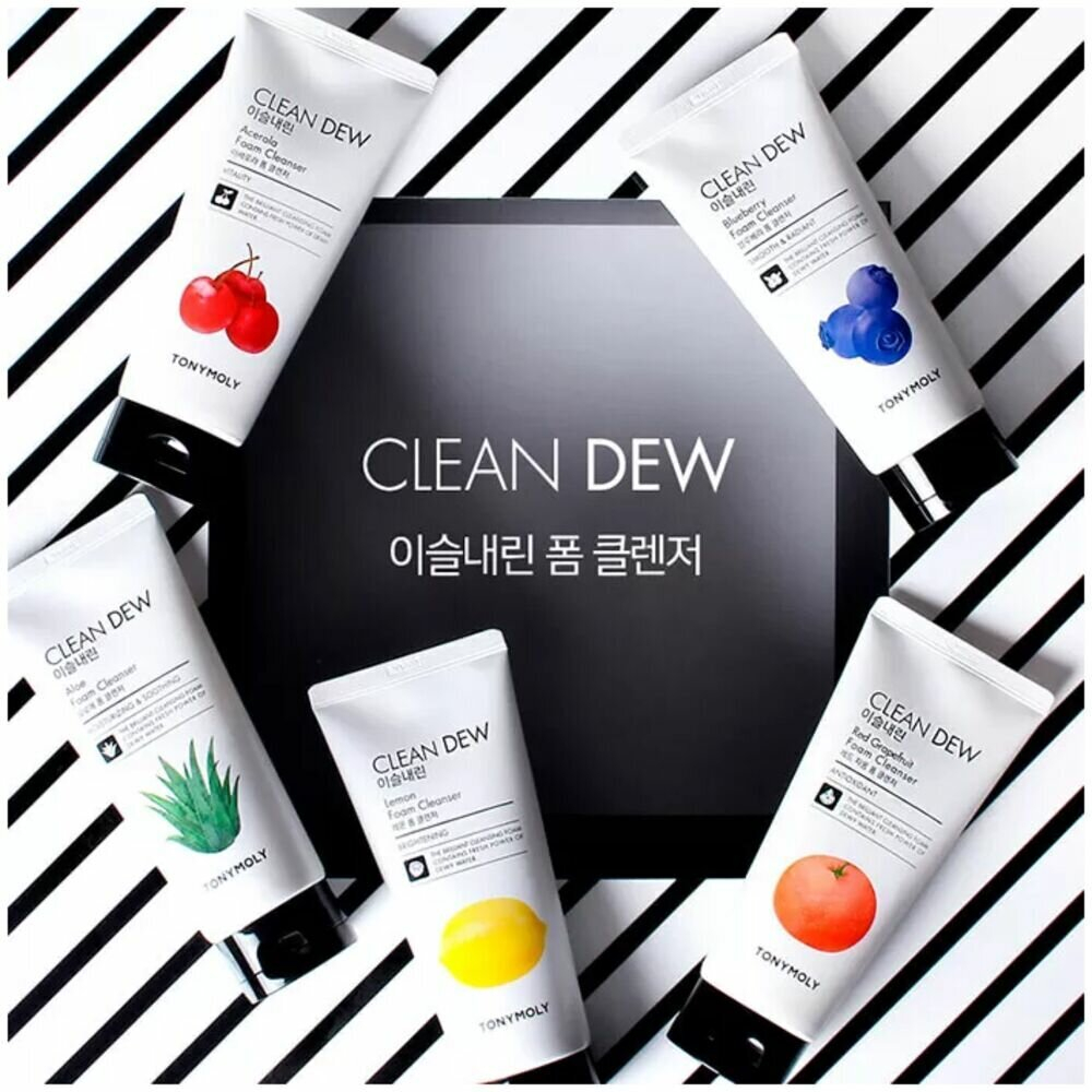 TONY MOLY пенка для умывания с экстрактом алоэ вера, 180 мл, 180 г