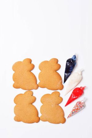 Пряник кролик с дизайном на заказ