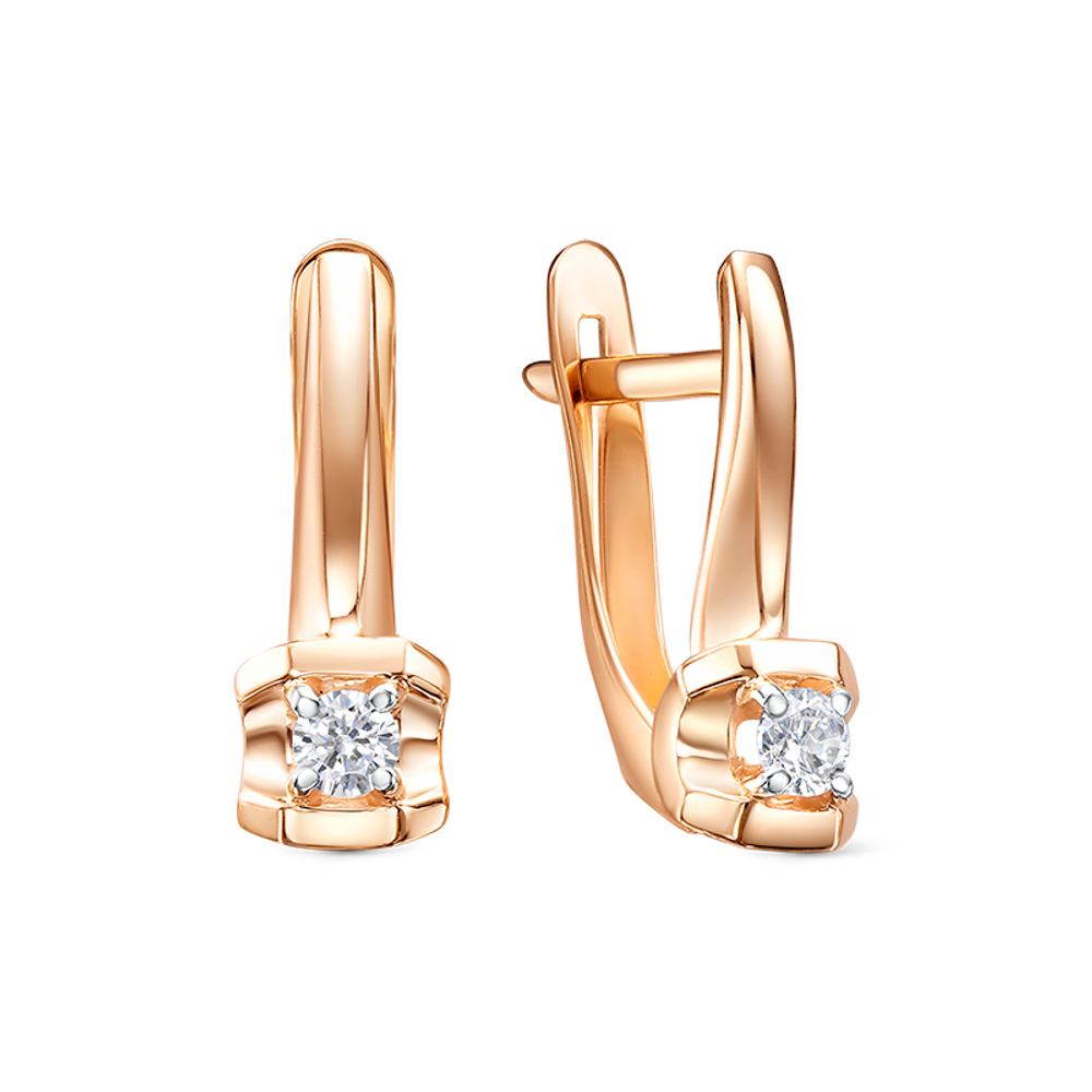Серьги из золота 585 пробы