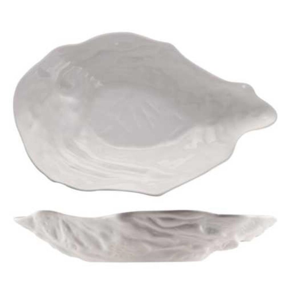 Салатник 1500 мл 38,5*23 см h7,6 см овальный Oyster белый фарфор P.L. Proff Cuisine [2]