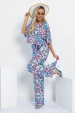 Костюм Летняя прогулка (голубой) К12967-8М LT Collection