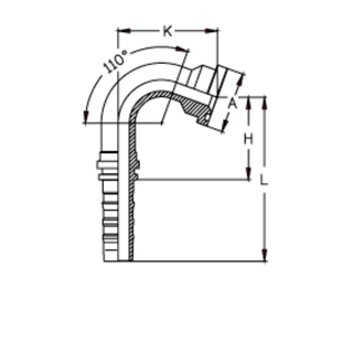 Фитинг DN 32 SFL 1.1/4 50.8 (110) CS