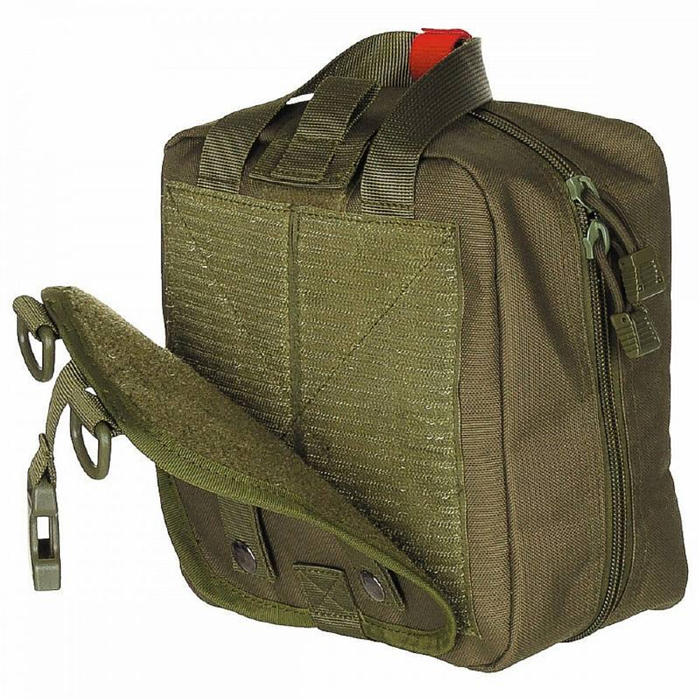 Подсумок отрывной аптечка Molle oliv