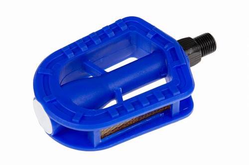 Педали MX-P649 ось 1/2" со светоотражателями, полипропиленовые синие