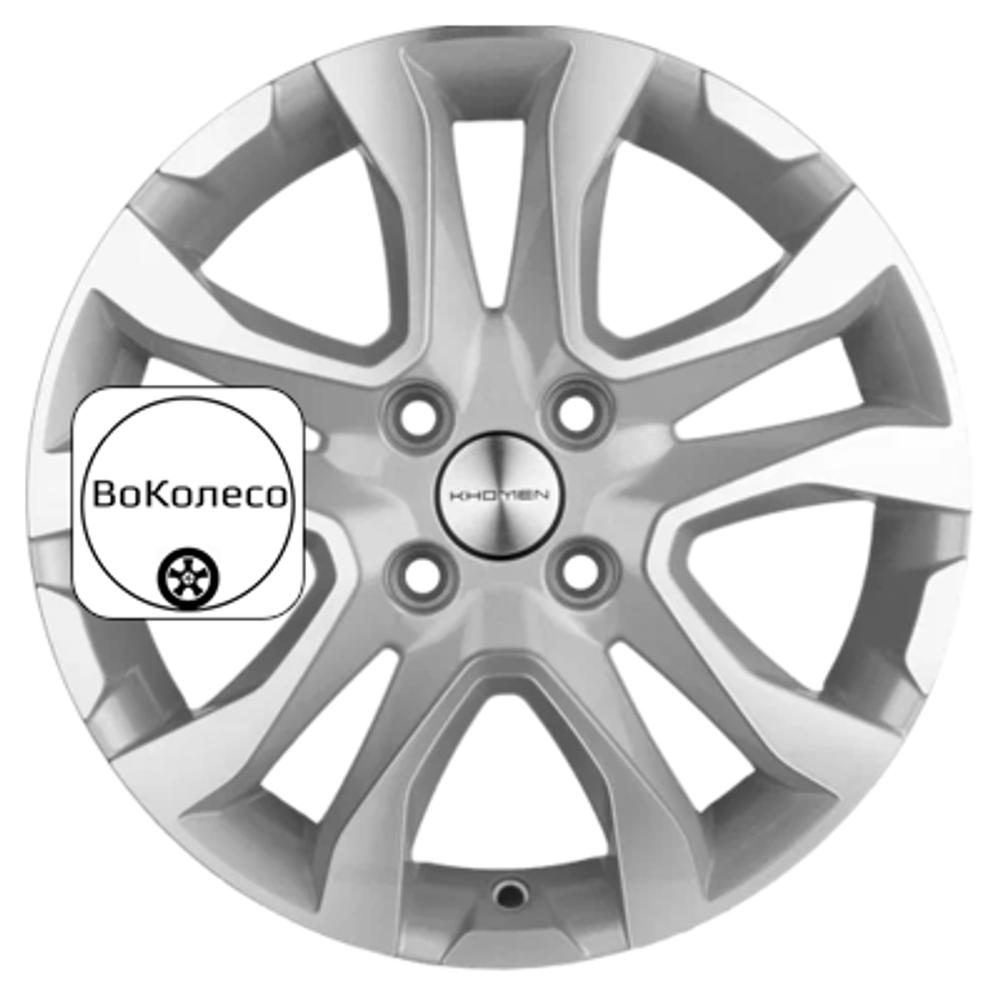6x15/4x100 ET46 D54,1 KHW1503 (Rio/Solaris) F-Silver-FP Khomen Wheels