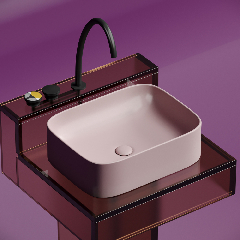 Раковина Ceramica Nova Element 50 см CN6052MP розовая