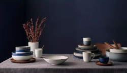 ASA - Набор Saisons Midnight Blue для кофе и ужина на 2 персоны (10 шт.) / артикул   27161119 + 27231119 + 27141119 + 27130119  / GTIN