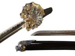 Art Gladius Катана "Дракон пожирающий змею" самурайский меч