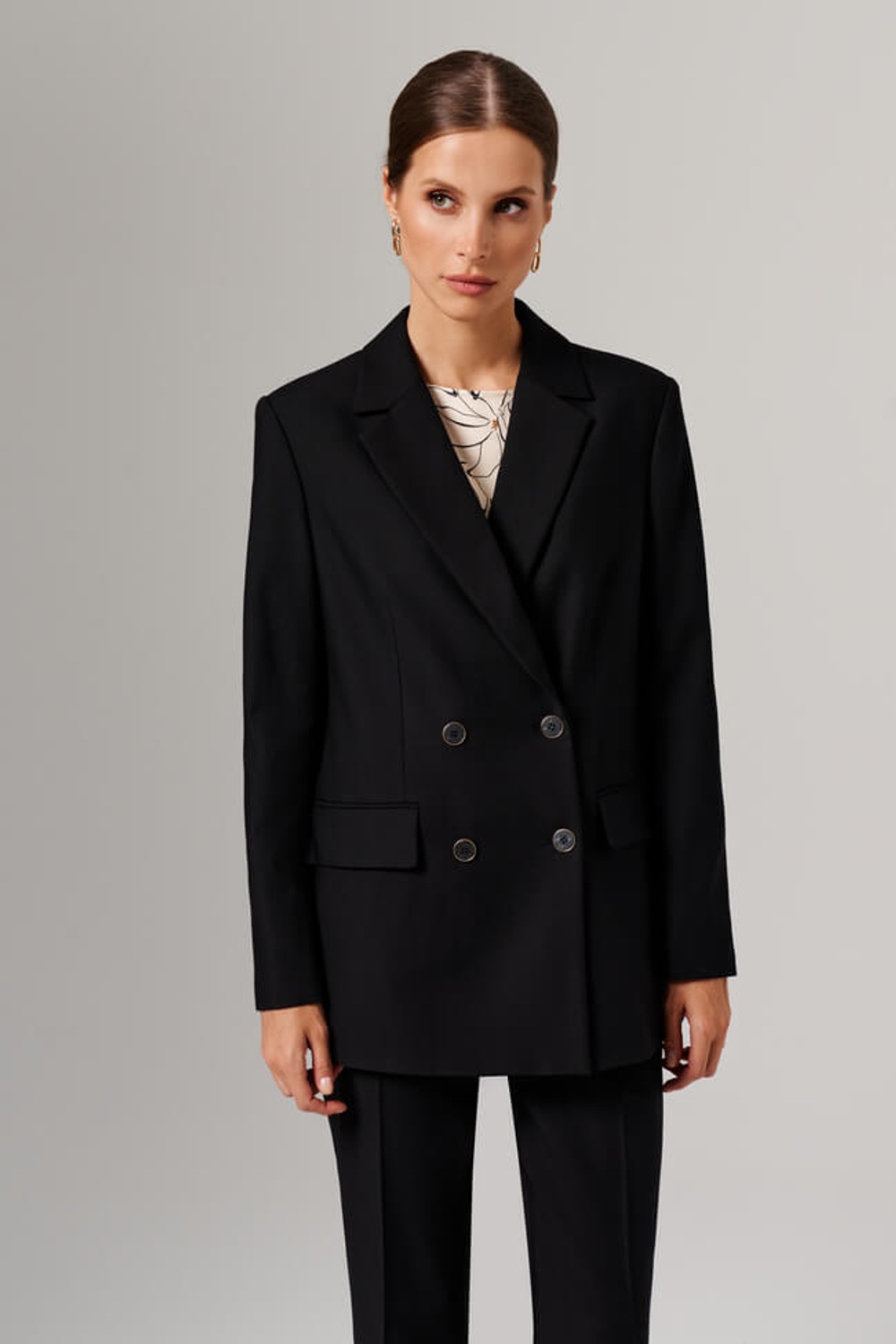 1907 Жакет женский (черный)