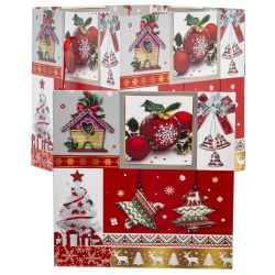 GAEM Коробка подарочная (бумага 400г/м2), L30 W30 H31 см, 2в.