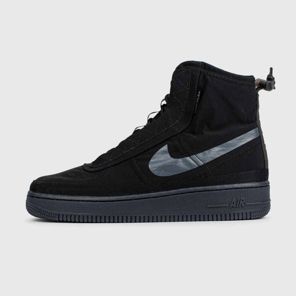 кроссовки Nike Air Force 1 Shell Total Black