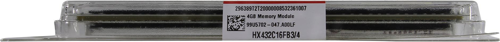 Модуль памяти Kingston HyperX Fury DDR4 DIMM 4Gb PC4-25600 CL16