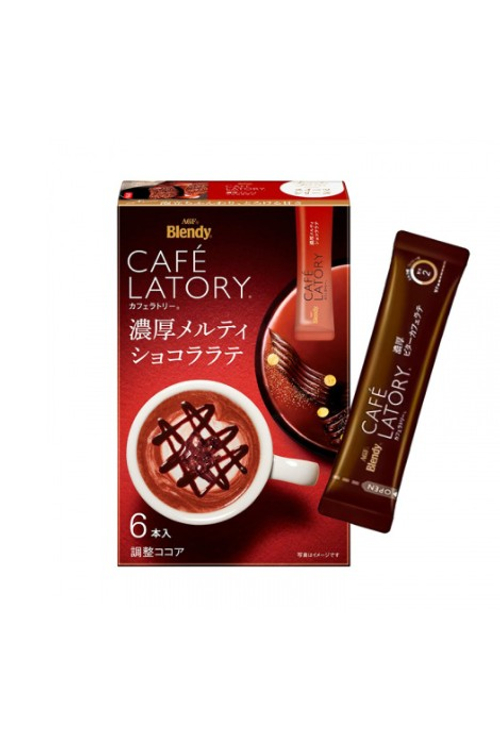 AGF Напиток Blendy Stick Cafe Latory растворимый шоколадный Латте 9.8гр