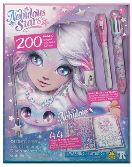 Набор для творчества Nebulous Star серия Estrelia, личный дневник для секретов