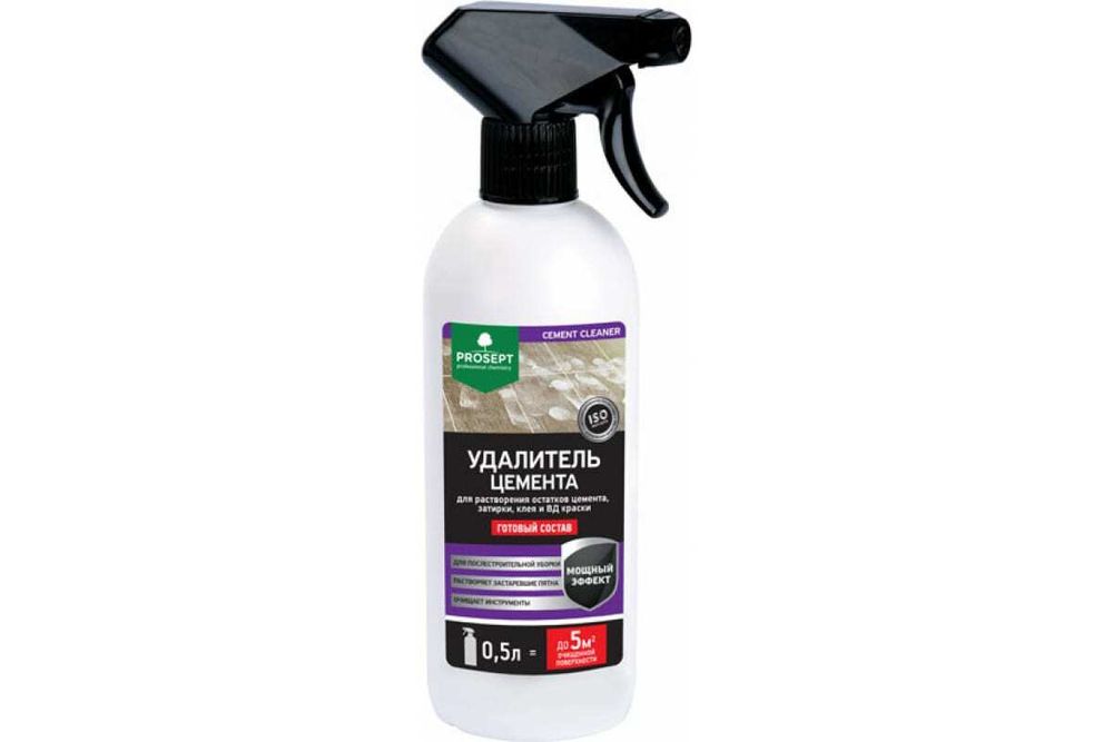 УДАЛИТЕЛЬ ЦЕМЕНТА PROSEPT CEMENT CLEANER 0,5Л 022-05