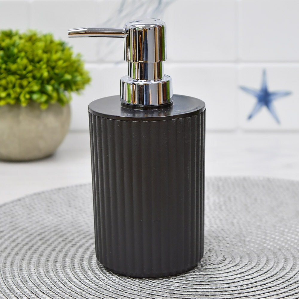 Дозатор для жидкого мыла 16,5*7,5см, черный, BZ-8276BK