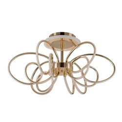 Citilux SALMA SMART CL224A162 RGB LED Умная люстра Золото