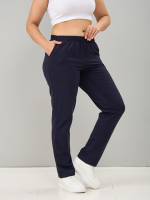 Костюм с брюками КБ-384/тсиний-пионы