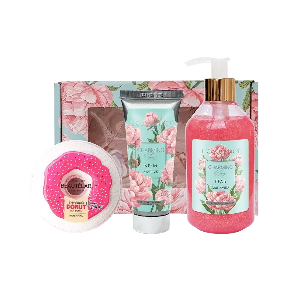Подарочный набор “Люби себя” L’COSMETICS Blossom Chaming Peony