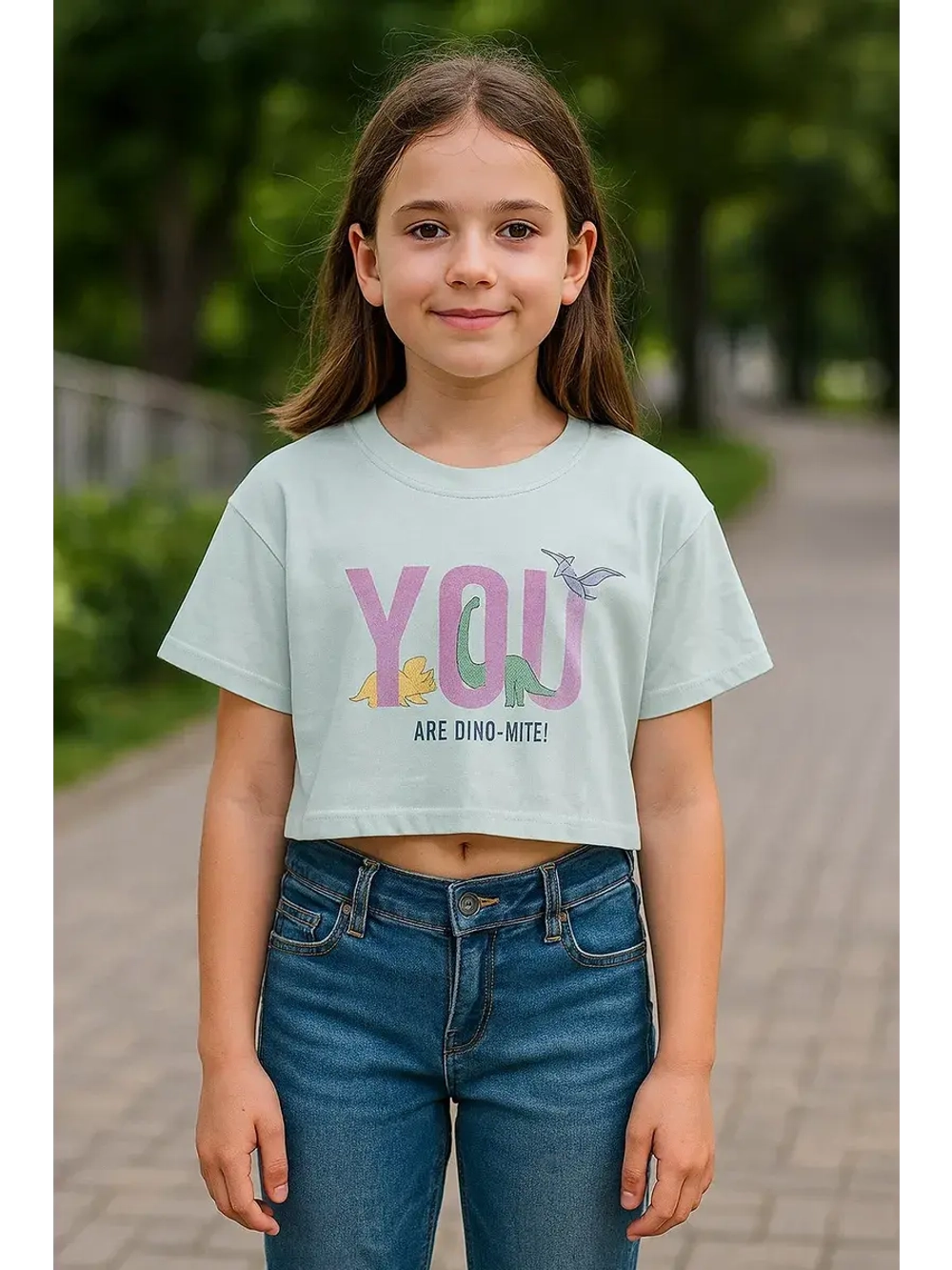 Футболка - топ для девочек